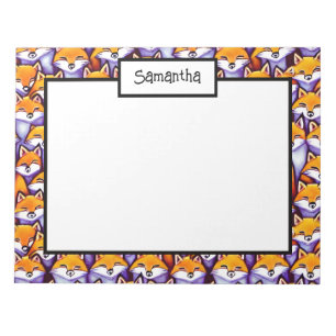 Bloc-note Caricature do-it-yourself nom doodle bureau de col