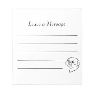 Bloc-note Carlin d'art en ligne personnalisable