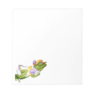 Bloc-note Carousel Grenouille animal photo Pad