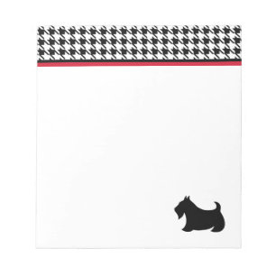 Bloc-note Carte-cadeau Retro Scottish Terrier Office School