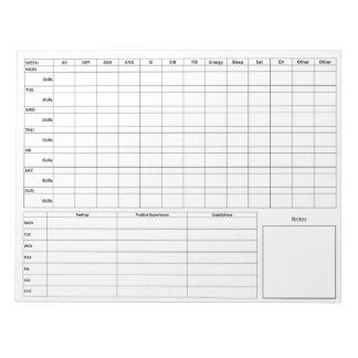 Bloc-note Carte de journal standard DBT avant - arrière - vi