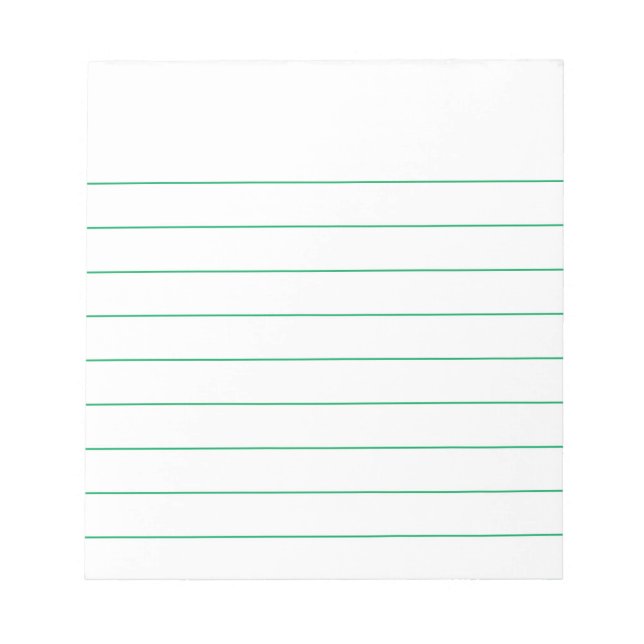 Bloc-note Carte mémoire personnalisée avec secteurs d'activi (Devant)