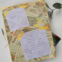 Cartes de Tarot Fun Notetaking Theme Paper