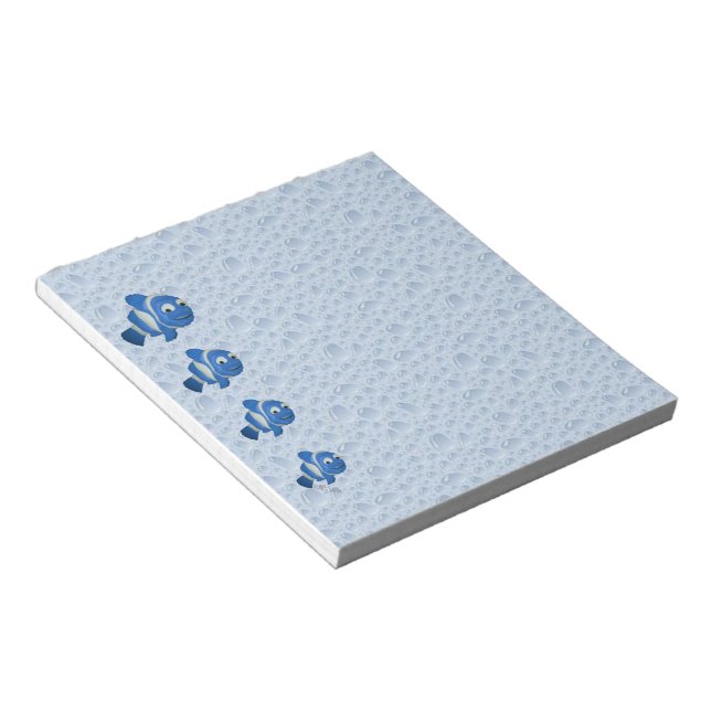 Bloc-note Cartes notepads bleu poêle (Incliné)