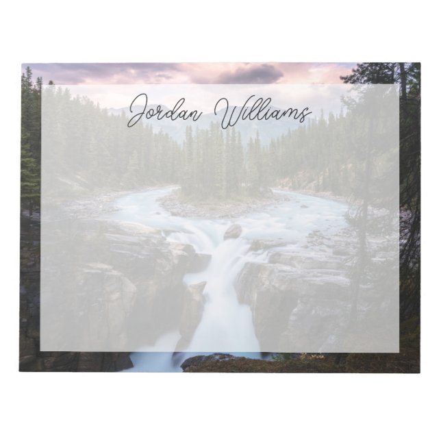 Bloc-note Cascades | Parc national Jasper, Canada (Devant)