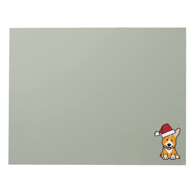 Bloc-note Casquette de Père Noël de Noël de Gallois de (Devant)