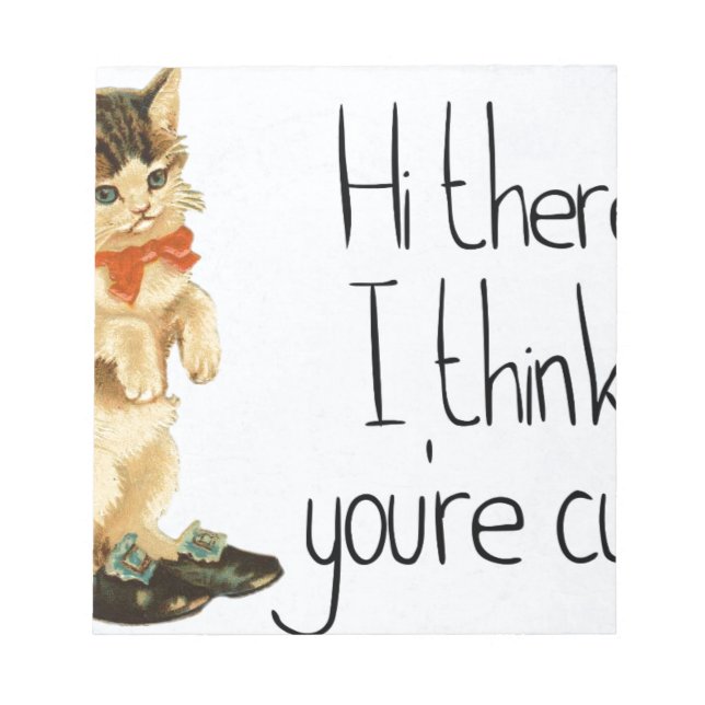 Bloc-note Cat Dit (Devant)