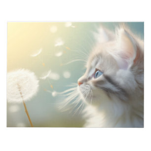 Bloc-note Cat Furry Animal animal de compagnie paisible