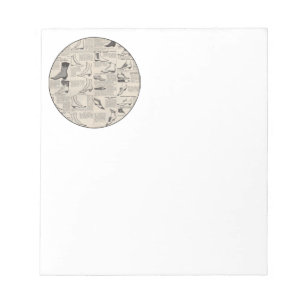 Bloc-note Catalogue publicitaire de chaussures anciennes