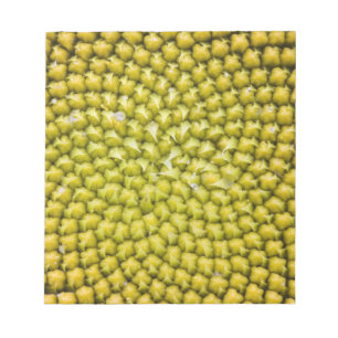 Bloc-note Centre de grand Tournesol (Helianthus annuus)