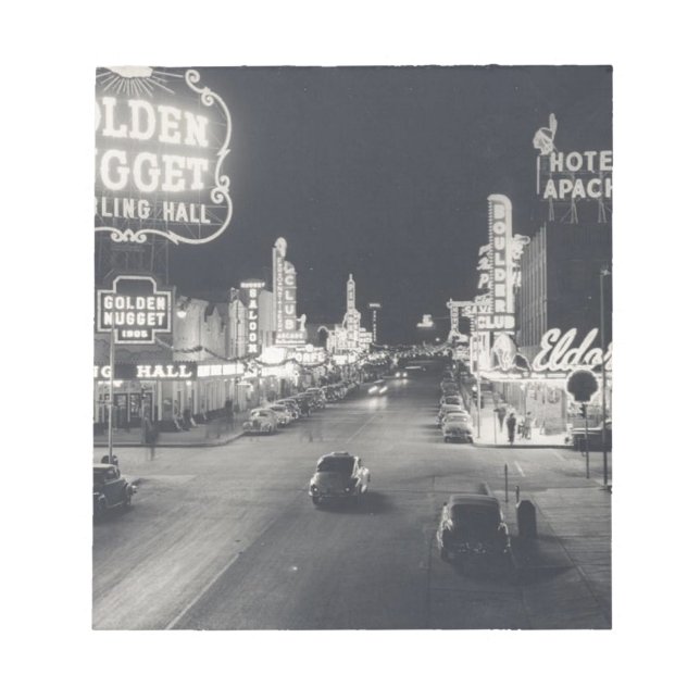 Bloc-note Centre-ville de Las Vegas (Devant)