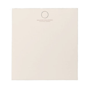 Bloc-note Cercle de vie Symbole Yoga Instructeur