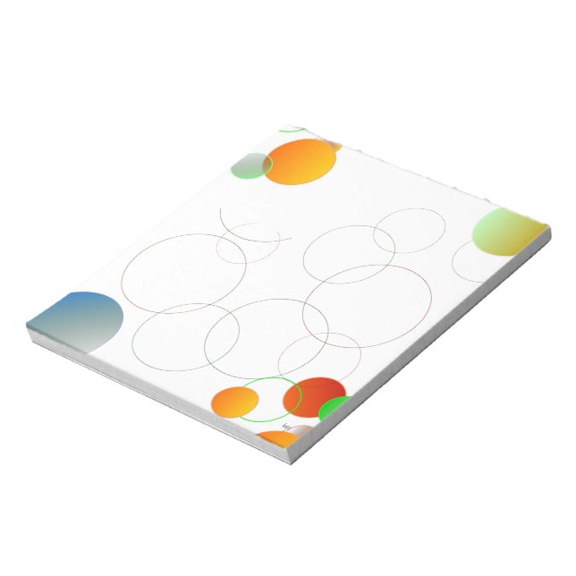 Bloc-note Cercles (Tourné)