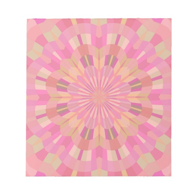 Bloc-note Cercles roses (Devant)