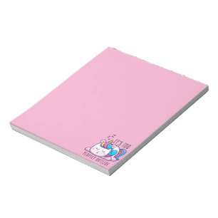 Bloc-note C'est trop de gens en dehors de Unicorn Introvert