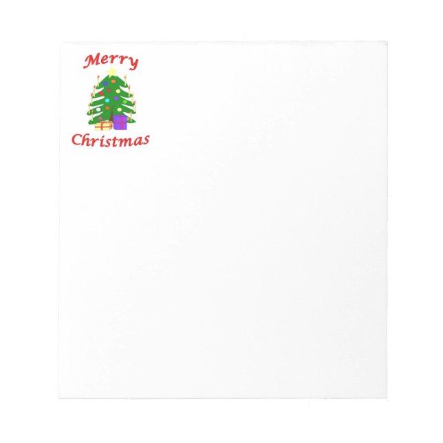 Bloc-note C'est un sapin de Noël joyeux ! (Devant)