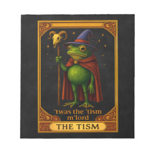 Bloc-note C'était Le 'Tisme M'Lord Grenouille Mème Sensibili