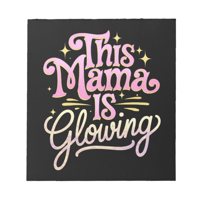 Bloc-note Cette Maman Rayonne Maman Fête des Mères (Devant)