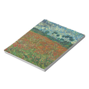 Bloc-note Champ de pavot - Vincent van Gogh