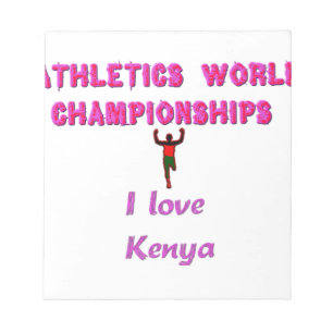 Bloc-note Championnats du Monde d'Athlétisme Kenya Coureur :