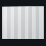 Bloc-note Change Grey Stripes to  Any Color Click Customize<br><div class="desc">Please make sure to customize the color for the front and the back of products with two sides or multiple elements. Easily change the color of these stripes design from the preset grey and shaded white to any color of your choice in one step and see what you get. Just...</div>