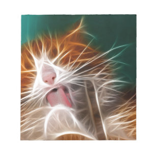 Bloc-note chat chaton minous mignon animal familier ronron m