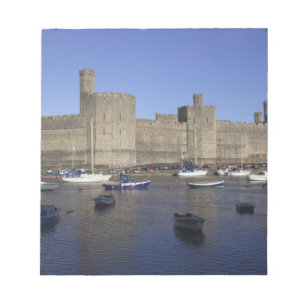 Bloc-note Château de Caernarfon, Gwynedd, Pays de Galles (R