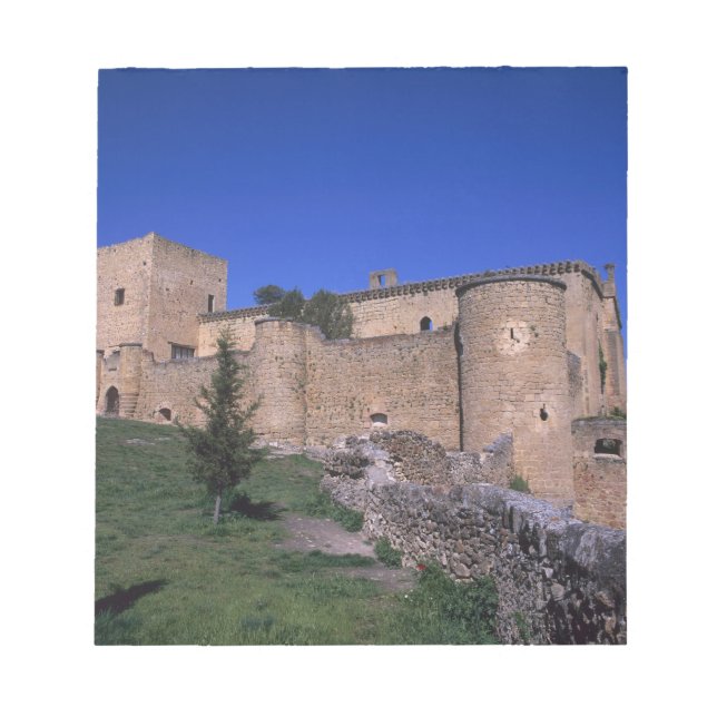 Bloc-note Château Pedraza, Castille Leon, Espagne (Devant)