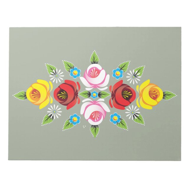 Bloc-note Châteaux - Art folklorique traditionnel Canal (Devant)