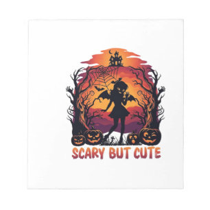 Bloc-note Chauve-souris fille citrouilles Halloween mignonne