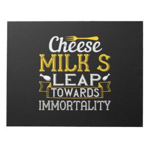 Bloc-note Cheese Milk’S Leap Vers L’Immortalité