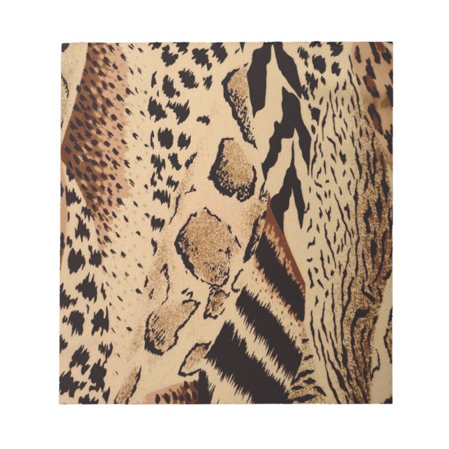 Bloc-note Cheetah Pattern (Devant)