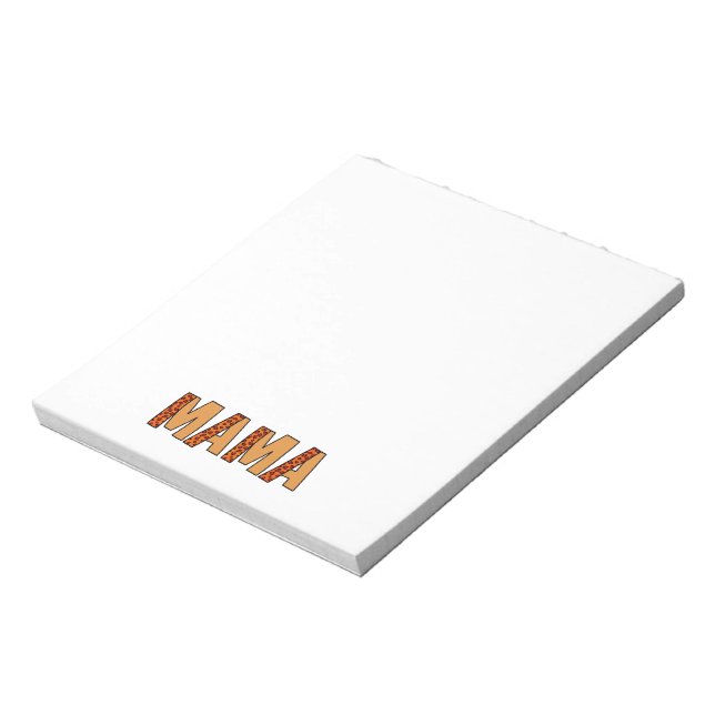 Bloc-note Cheetah Print Leopard Maman (Tourné)