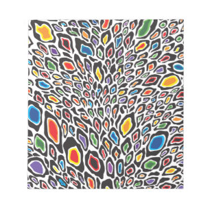 Bloc-note Cheetah psychédélique