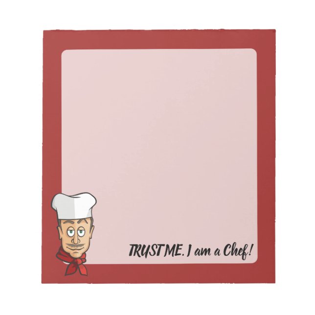 Bloc-note Chef (Devant)