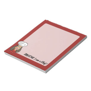 Bloc-note Chef femme