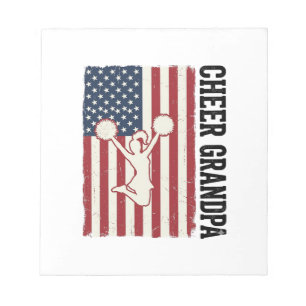 Bloc-note Chemise de conception de drapeau vintage patriotiq