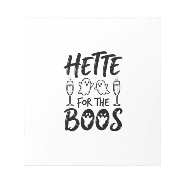 Bloc-note Chemise de fête fantôme Halloween pour les huées (Devant)