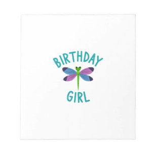 Bloc-note Chemise de fille d'anniversaire tee de fête d'anni