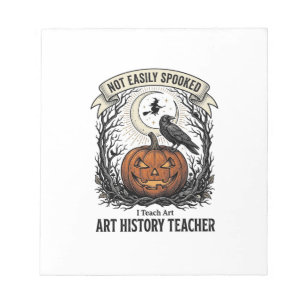 Bloc-note Chemise de professeur d'histoire de l'art avec gra