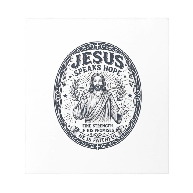 Bloc-note Chemise d'inclusion de la communauté sourde Jésus  (Devant)