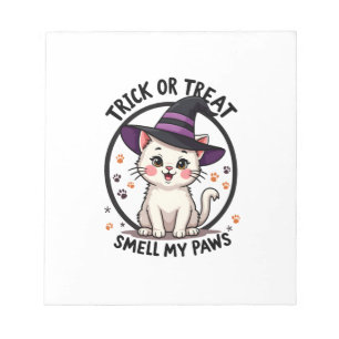 Bloc-note Chemise drôle de chat d'Halloween - Cadeau mignon