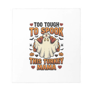 Bloc-note Chemise Halloween de Maman Dindon avec Fantôme d'I