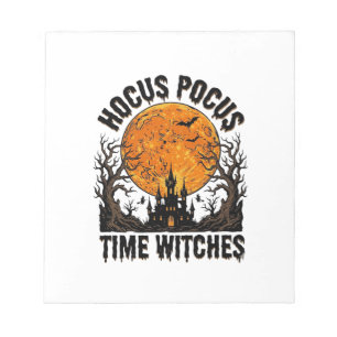 Bloc-note Chemises Hocus Pocus Temps Sorcières Halloween Vin