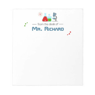 Bloc-note Chercheur scientifique en sciences Stationery
