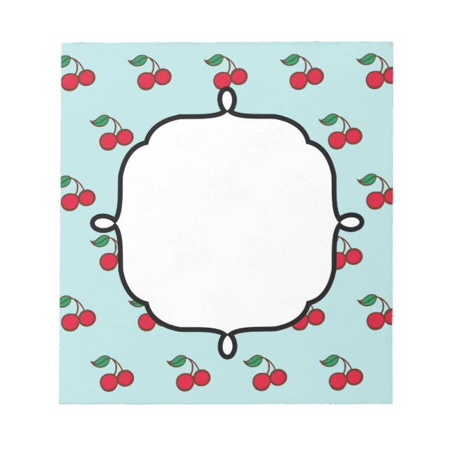 Bloc-note Cherry Notepad Gift (Devant)