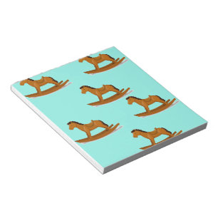 Bloc-note Cheval en bois rocheux