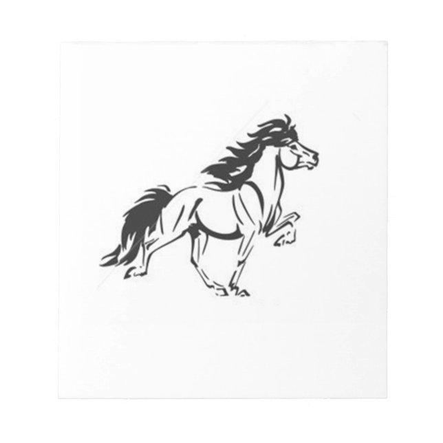 Bloc-note Cheval islandais (Devant)