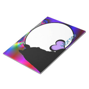 Bloc-note Chevaux du coeur I (fractal 50)