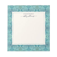 Chic moderne baroque Motif des tons Bleus